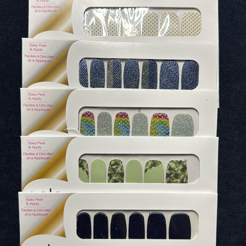 5 Color Street Set Bundle